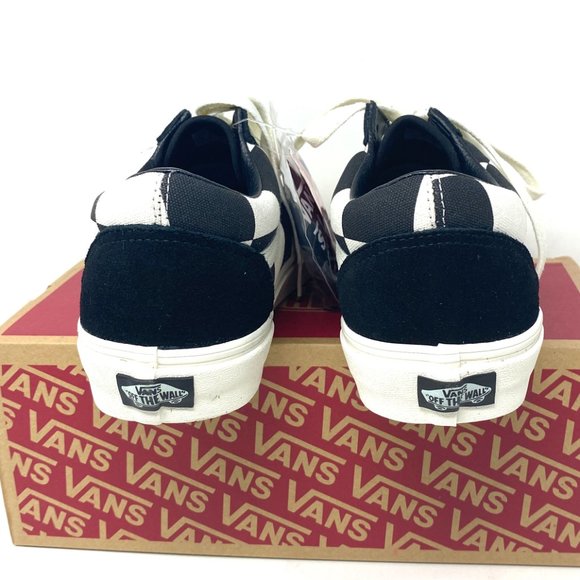 VANS Old Skool Oversize Checkerboard Black Canvas Shoes Men's Size VN0A5AO95WS - Picture 8 of 12
